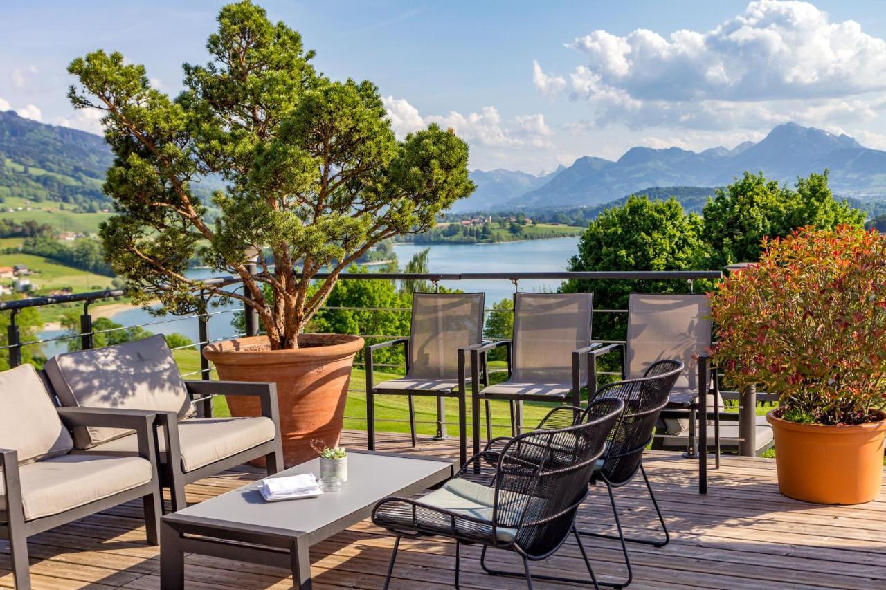 Hotel-Restaurant La Terrasse, Golf De La Gruyere Pont-la-Ville Экстерьер фото