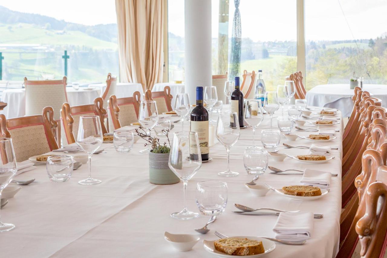 Hotel-Restaurant La Terrasse, Golf De La Gruyere Pont-la-Ville Экстерьер фото
